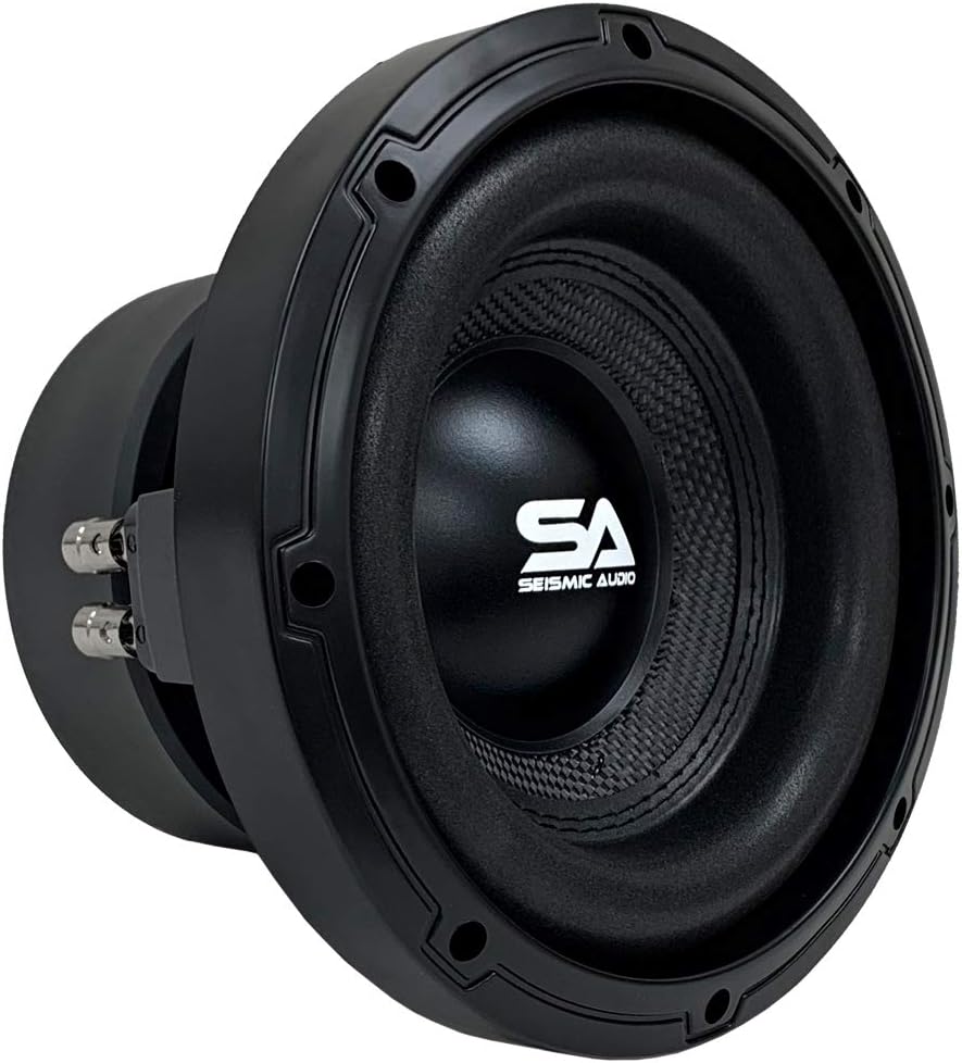 8 Inch 1000 Watt Dual 2 Ohm Car Audio Subwoofer Pack of 2 T182878