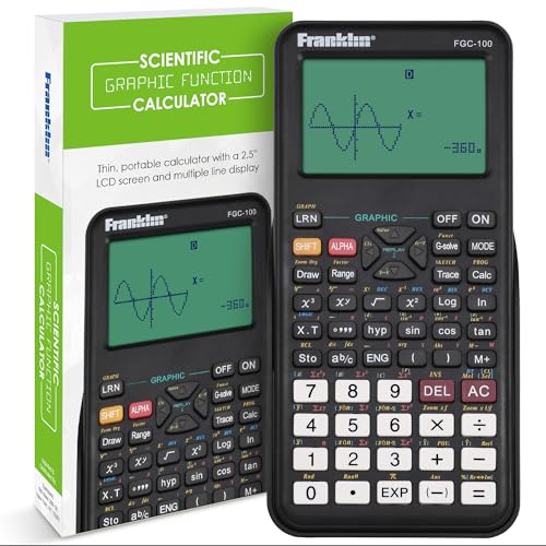 Scientific Graphing Calculator with 3 Operating Modes and 20 Built-in Graphs K59986