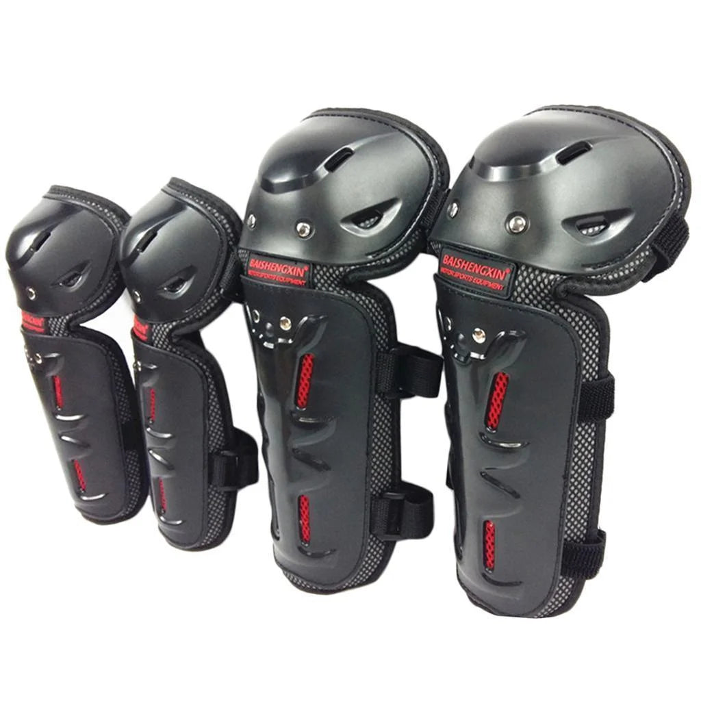 Motorcycle Elbow Knee Pads Motocross Riding Gear O300