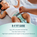 Premium Diapers Size 5, 64 Count L4923