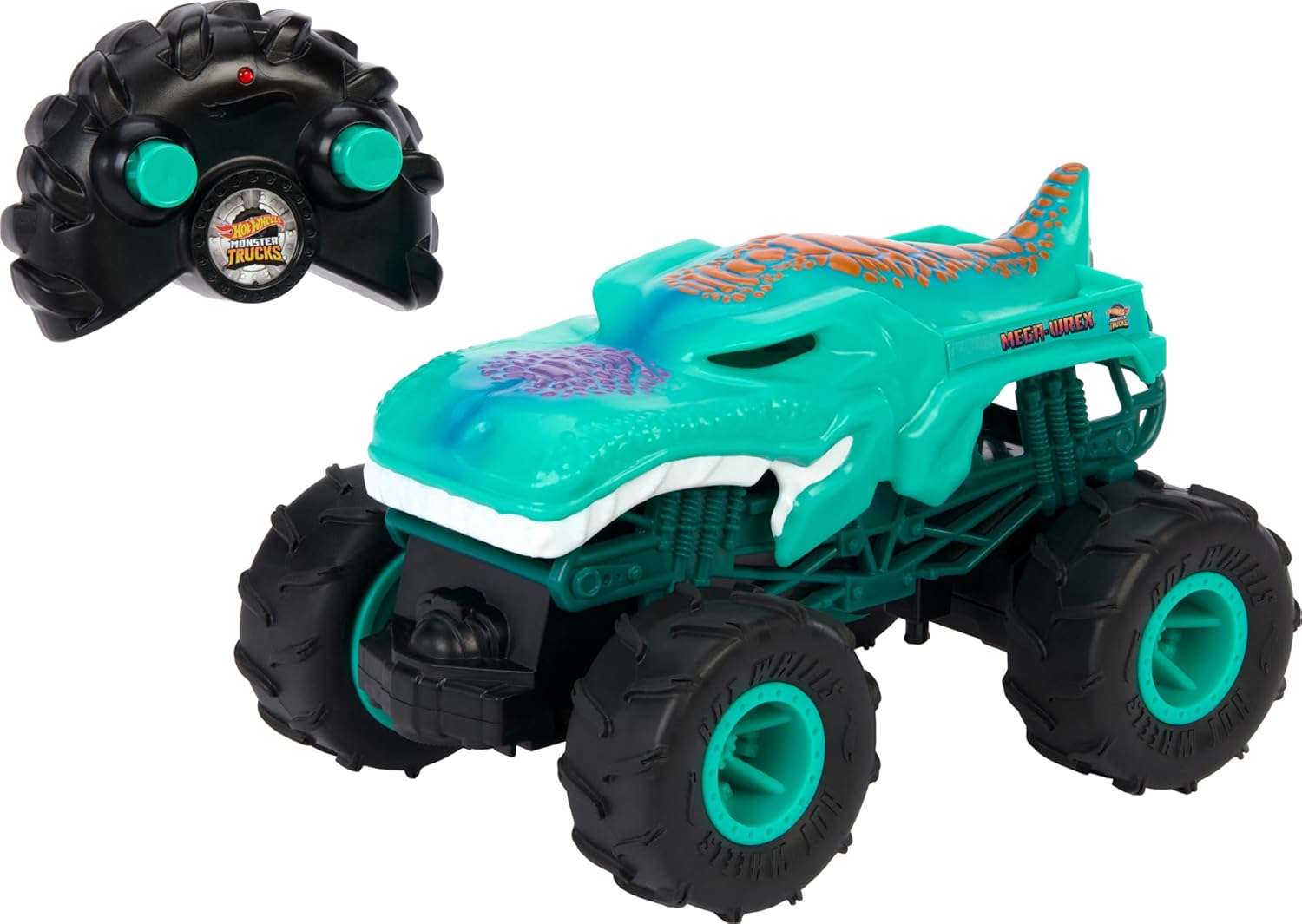 1:24 Scale Remote-Control Monster Truck with All-Terrain Tires X9324