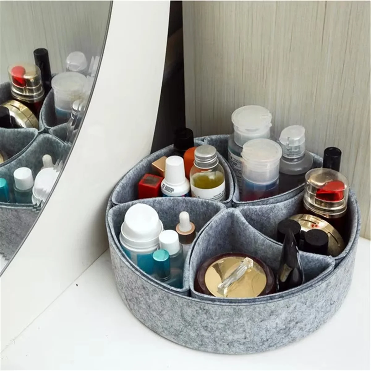 Gray Felt Drawer Organizer I6510