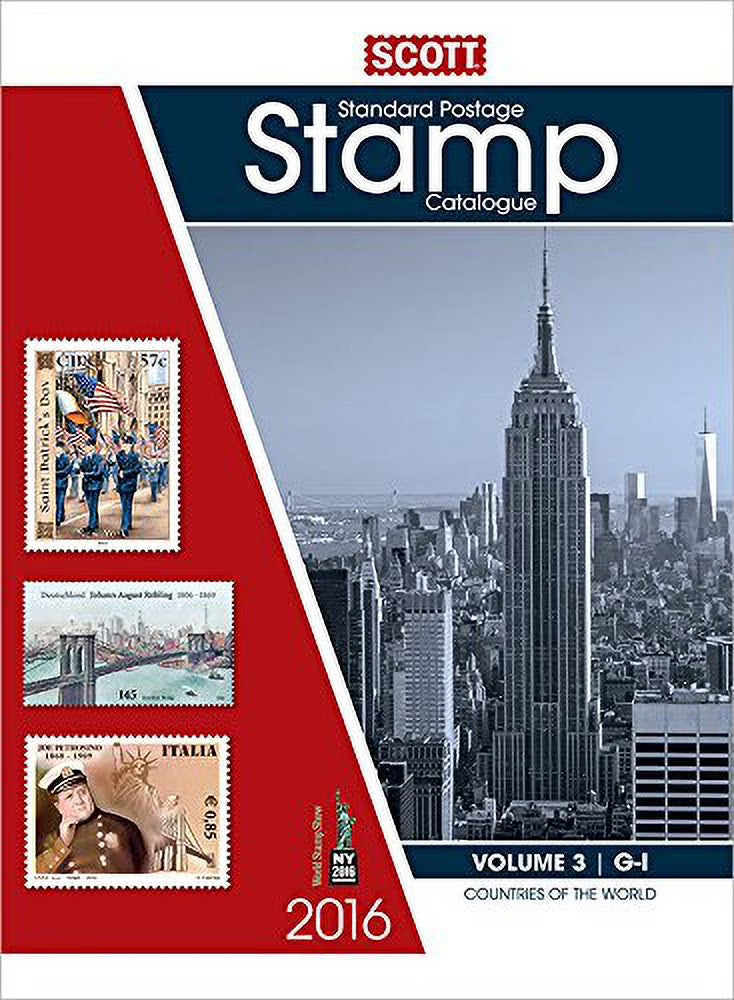 2016 Scott Catalogue Volume 3 Countries G-I Standard Postage Stamp Catalogue Paperback E691090