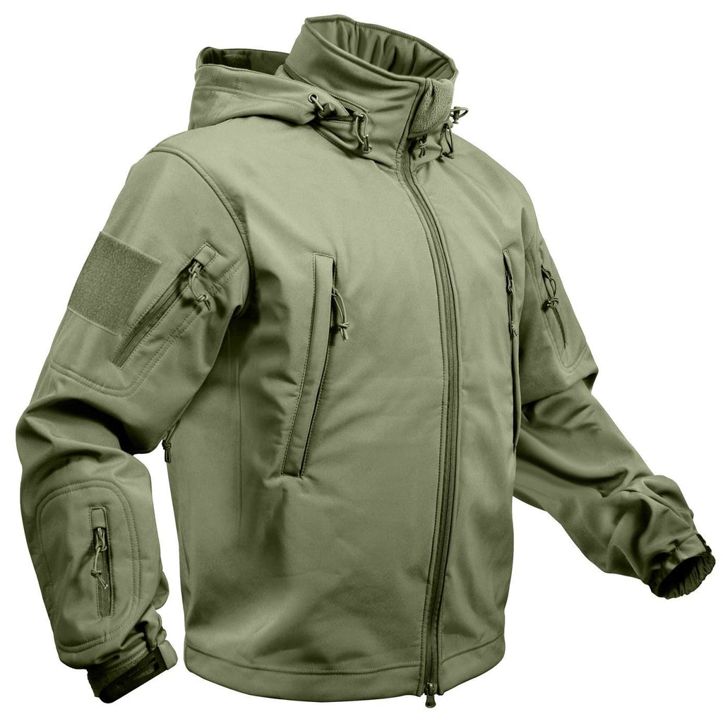 Coyote Brown Tactical Soft Shell Jacket H2445