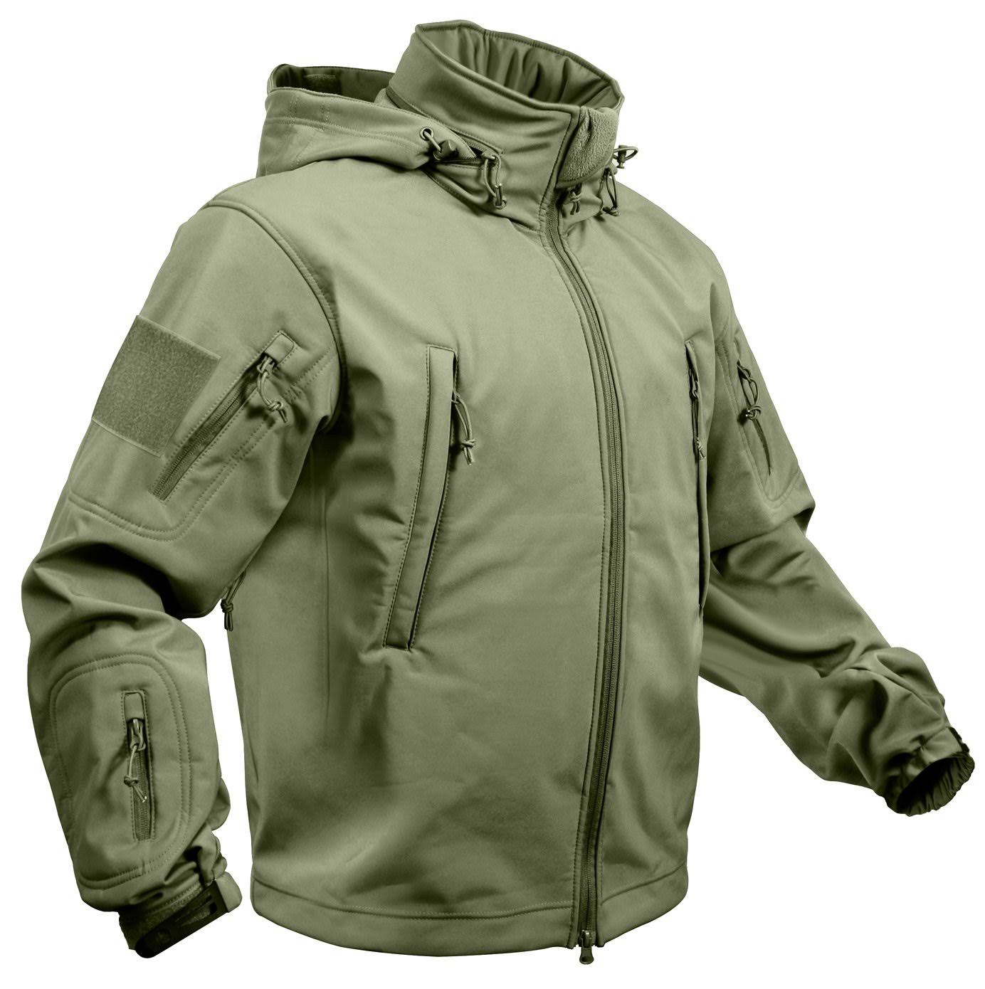 Coyote Brown Tactical Soft Shell Jacket H2445
