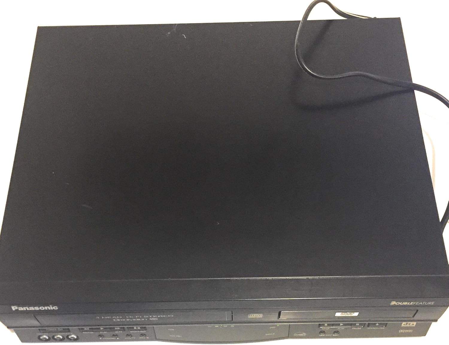 Black DVD-VCR Combo E112