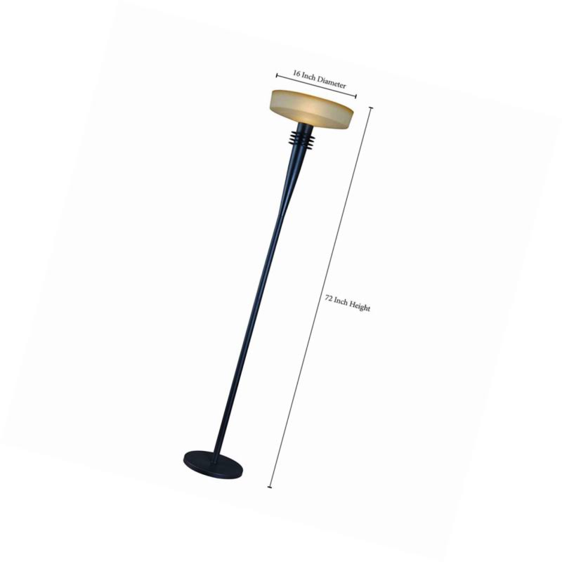 Bronze Torchiere Floor Lamp X8910