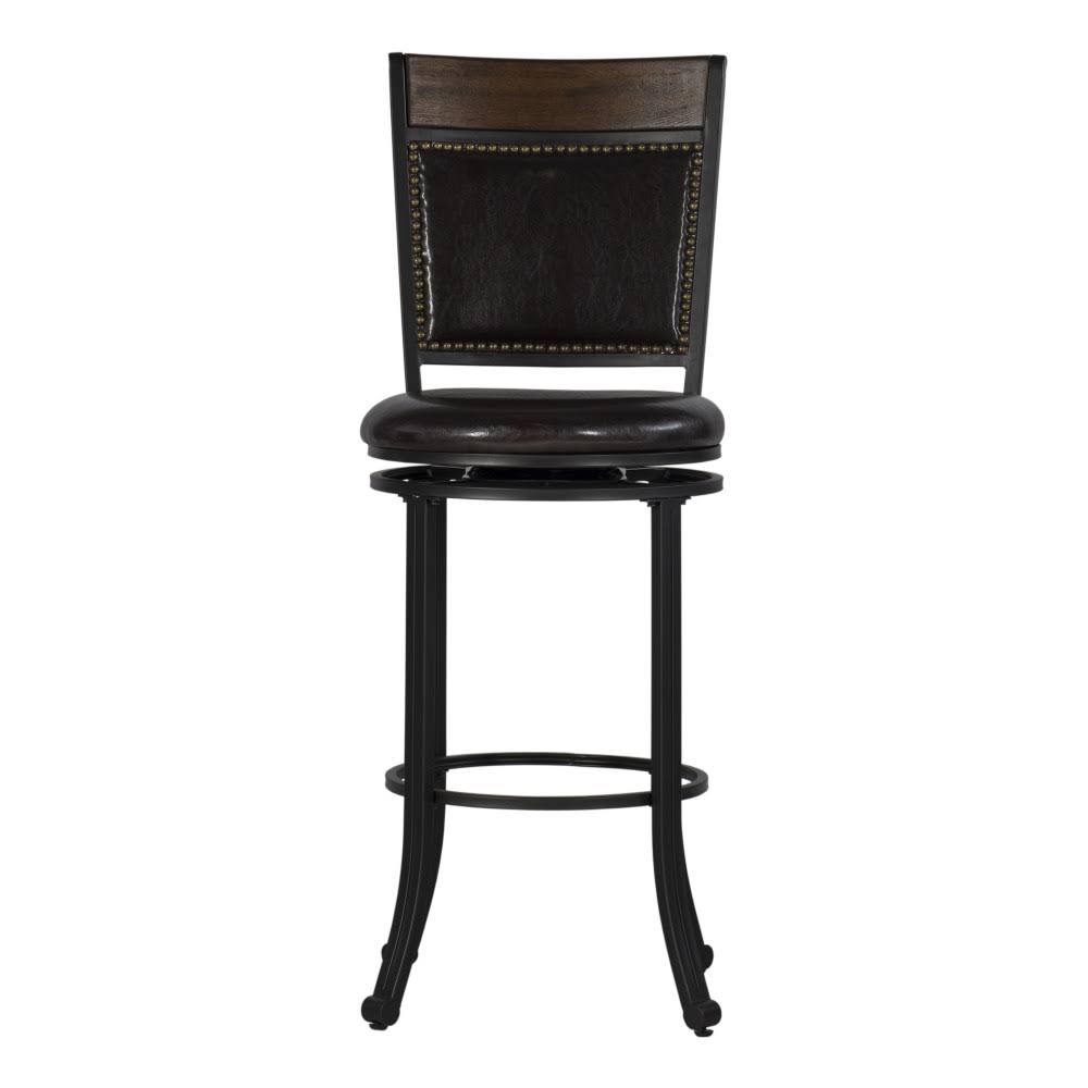 Swivel Bar Stool, Brown/Rustic Umber O7020