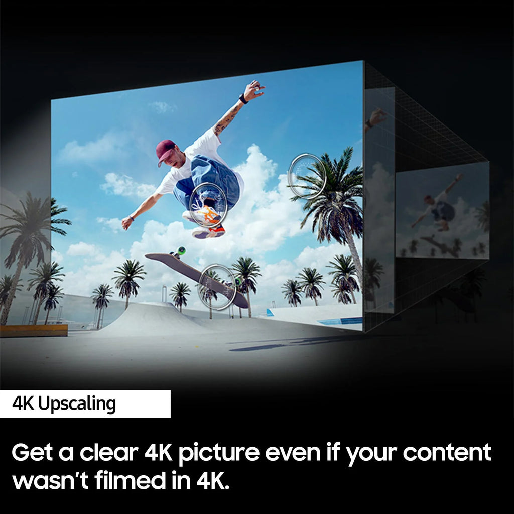 55" Crystal UHD 4K Smart TV T3950