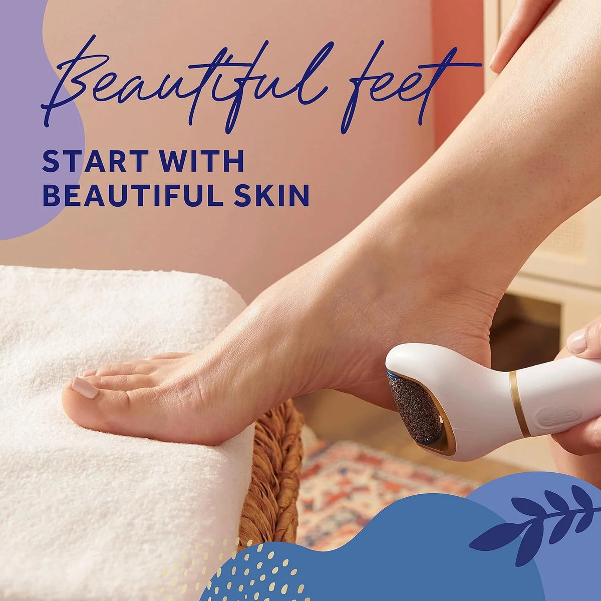 Electronic Foot File with Diamond Crystals K717
