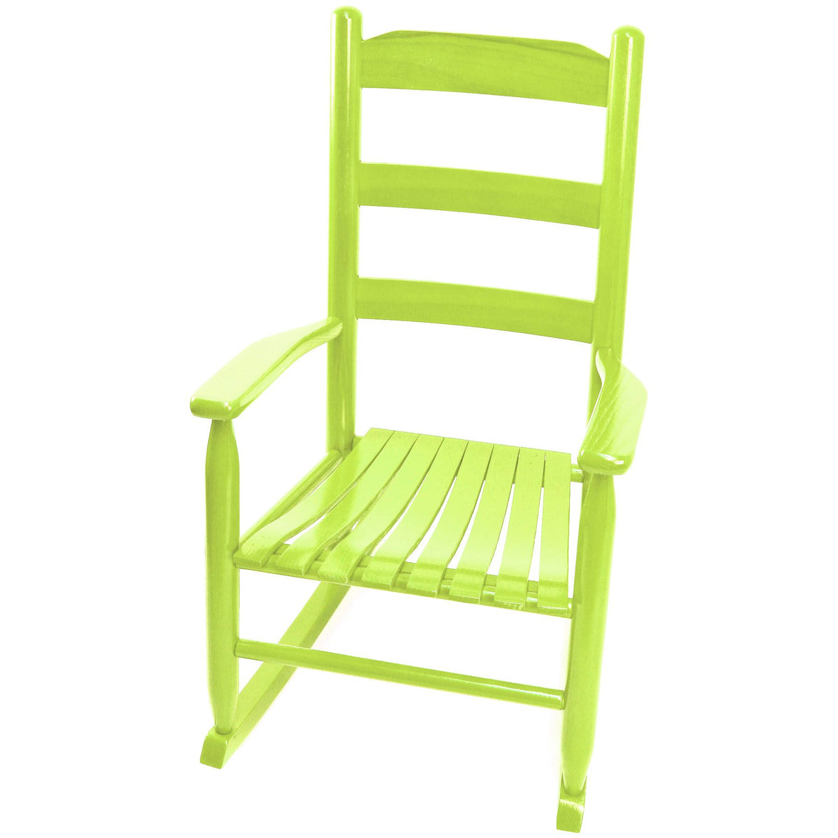 Coastal Green Wood Youth Rocking Chair L425