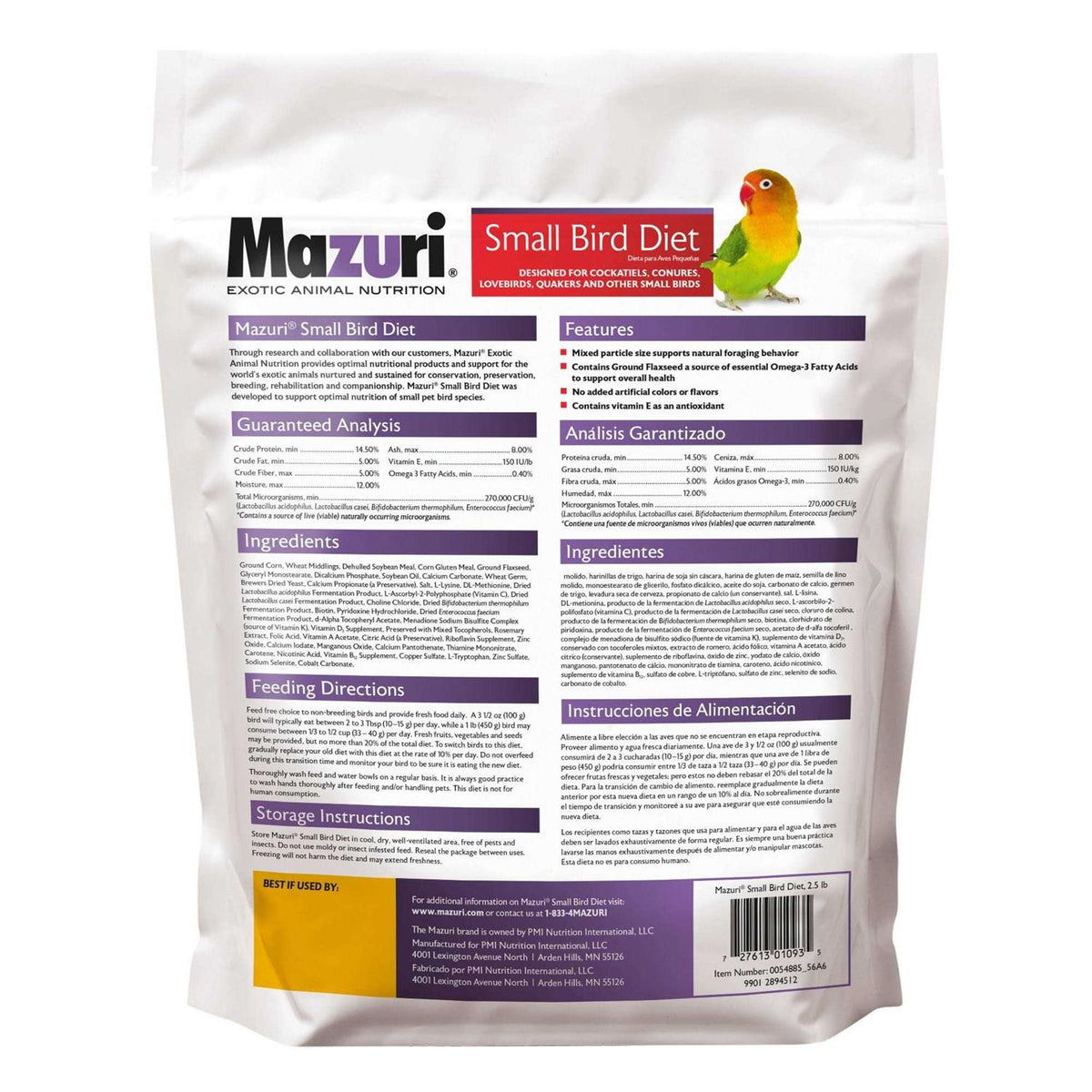Small Bird Food Y7311