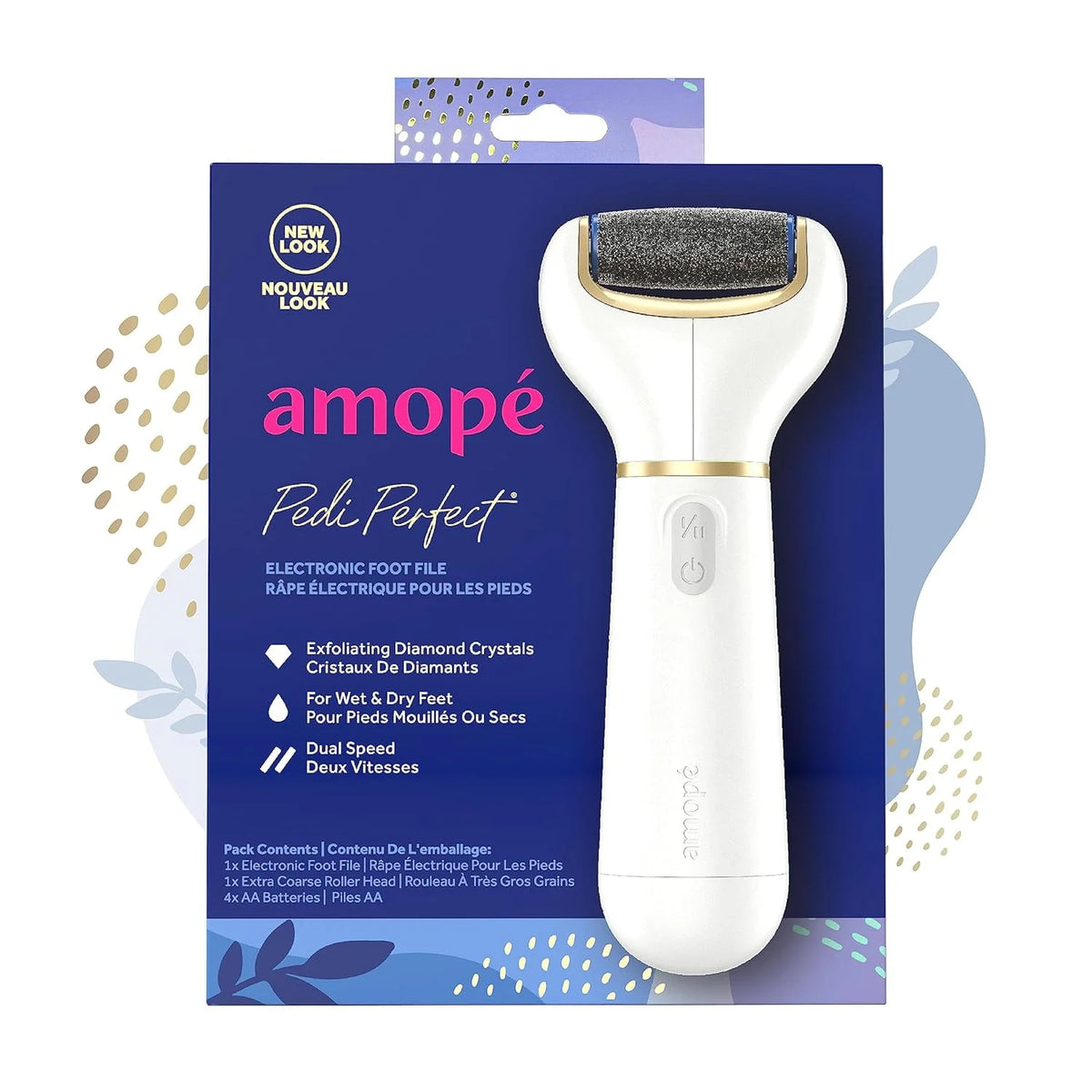 Electronic Foot File with Diamond Crystals K717