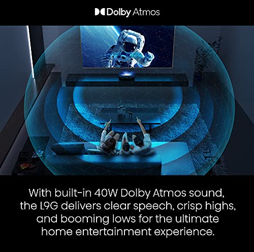 4K UHD Triple-Laser Ultra Short Throw Projector with 100" ALR Screen, 3000 Lumens I2181