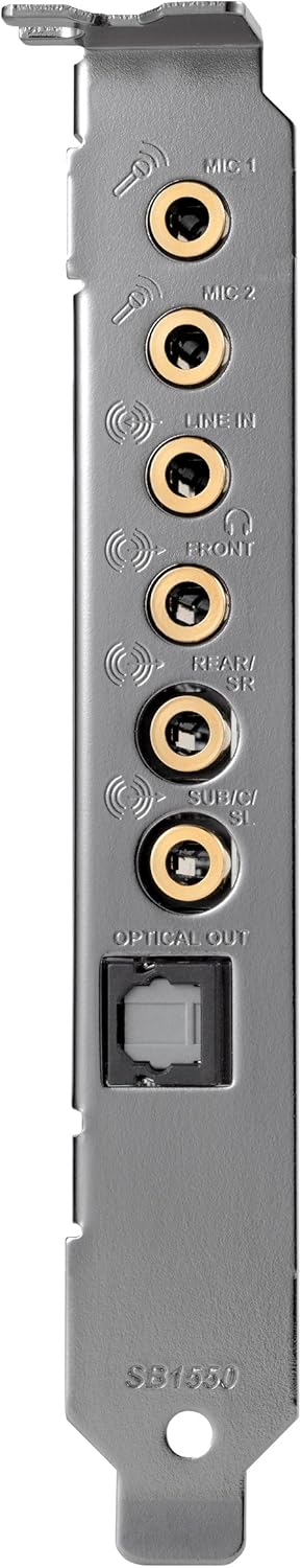 PCIe 7.1 Sound Card with Headphone Amp Pack of 2 T7897