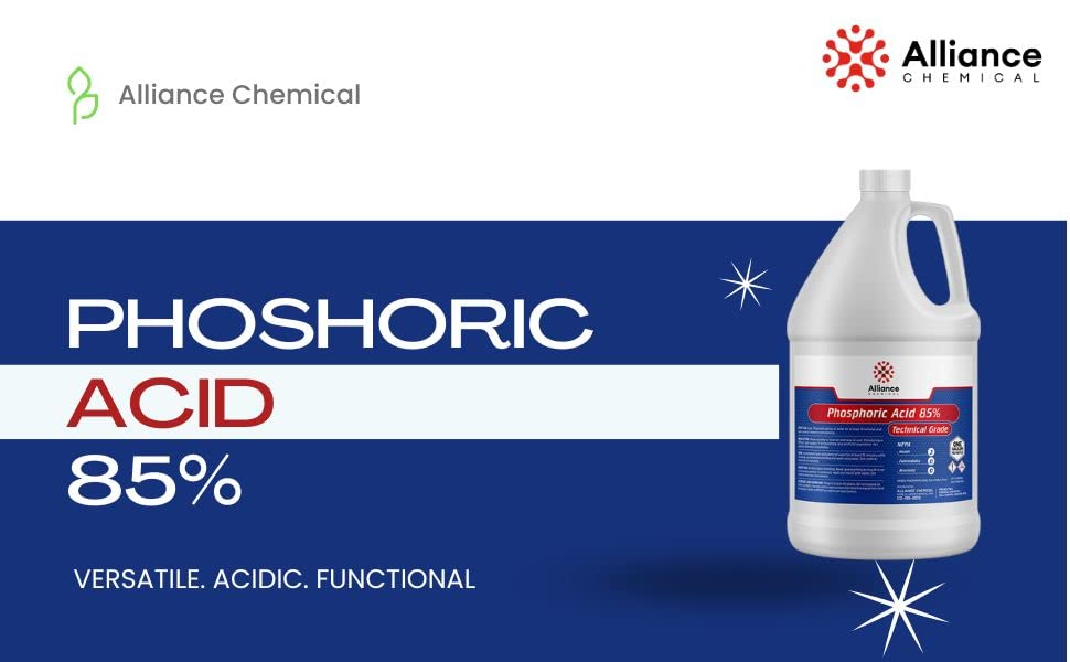 Phosphoric Acid 85% Technical Grade - 1 Gallon J903