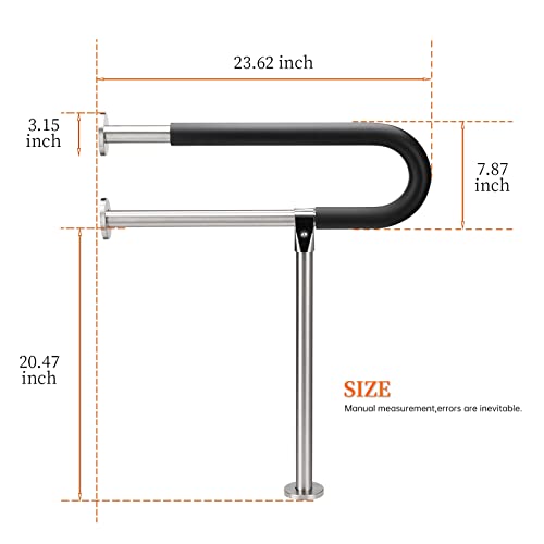 Stainless Steel Hand Support Rail 23.6 Inch Q462179