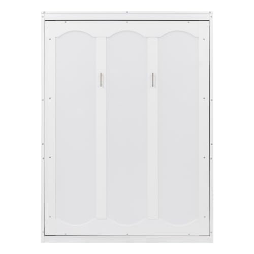 Queen Size Murphy Bed with Storage Shelves C391611