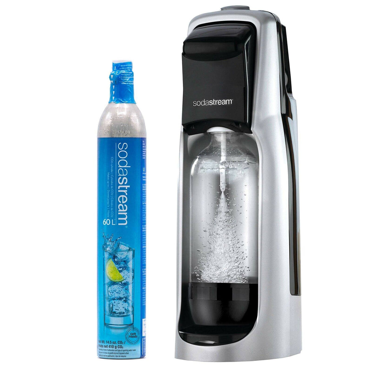 Black Silver Soda Maker K54426