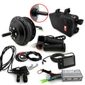 Black Brushless Hub Motor Bicycle Electrified Conversion Kit Y25101