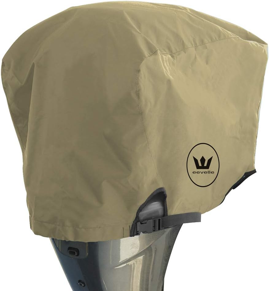 Heavy Duty 600D Polyester Outboard Boat Motor Cover T504369