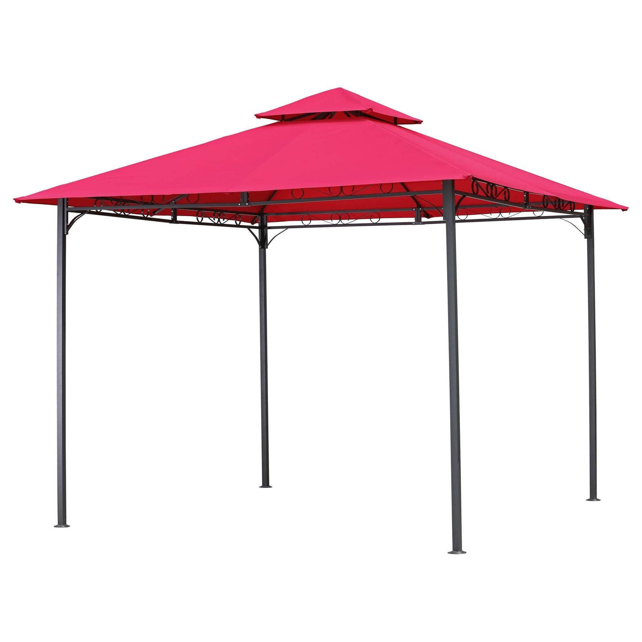 Blue Square Vented Canopy Gazebo C7545