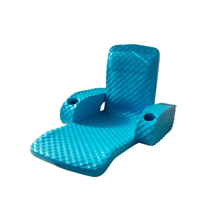 Tropical Teal Folding Pool Lounger Y36441