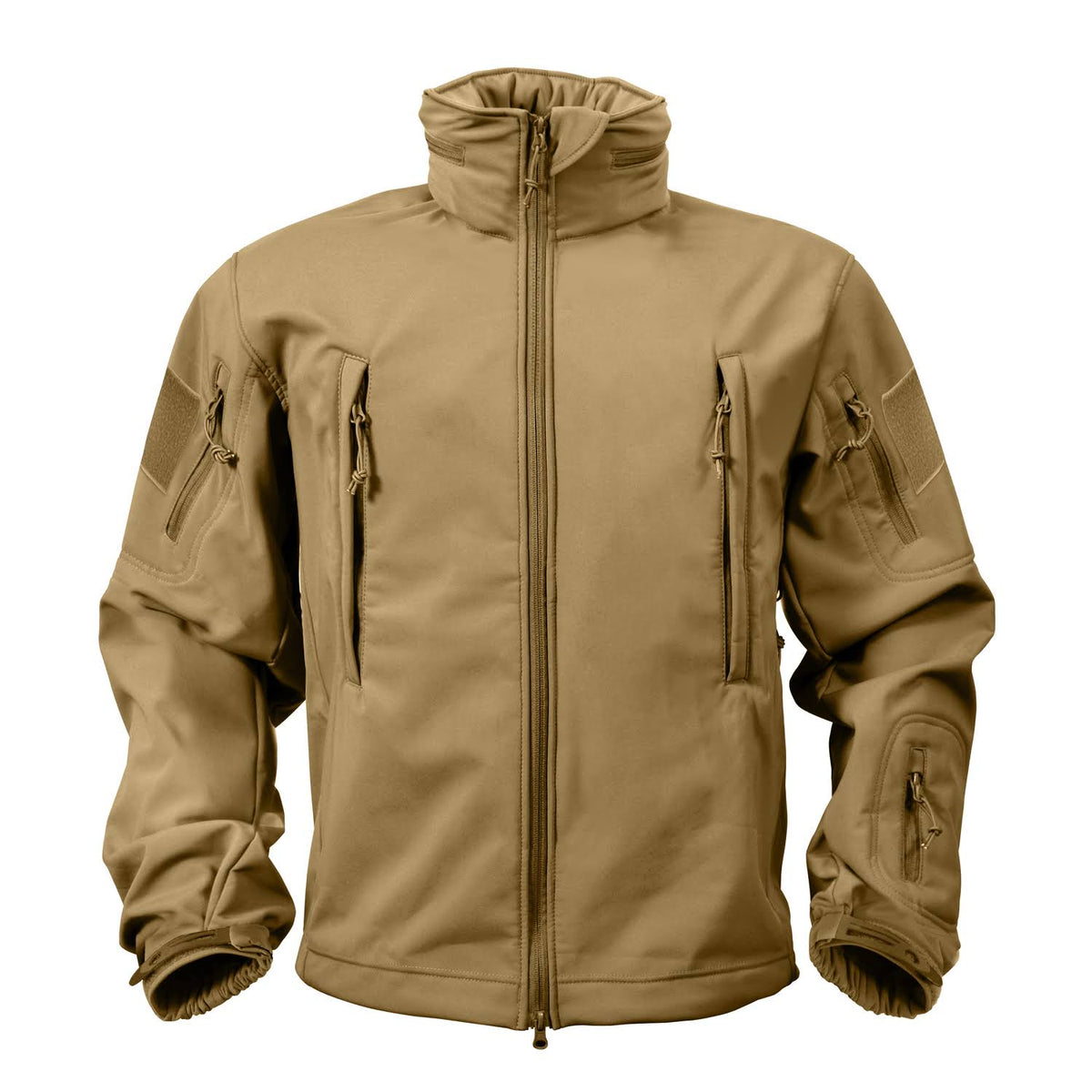Coyote Brown Tactical Soft Shell Jacket H2445