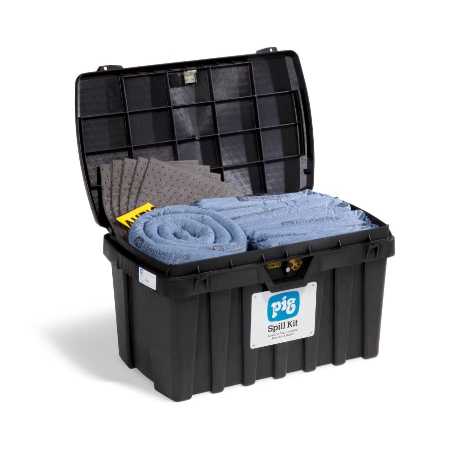 Spill Kit, Universal, Black R93625