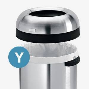 200 Pack 30 Gallon Trash Can Liner B6823
