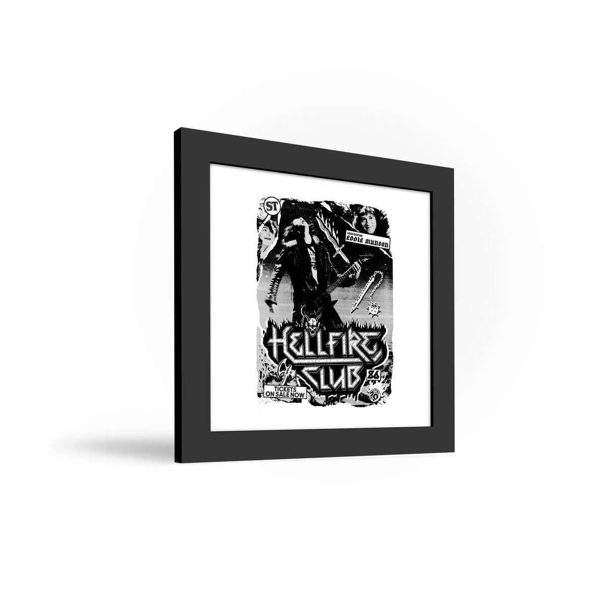 Black Framed Wall Art, 12" x 12" K39878