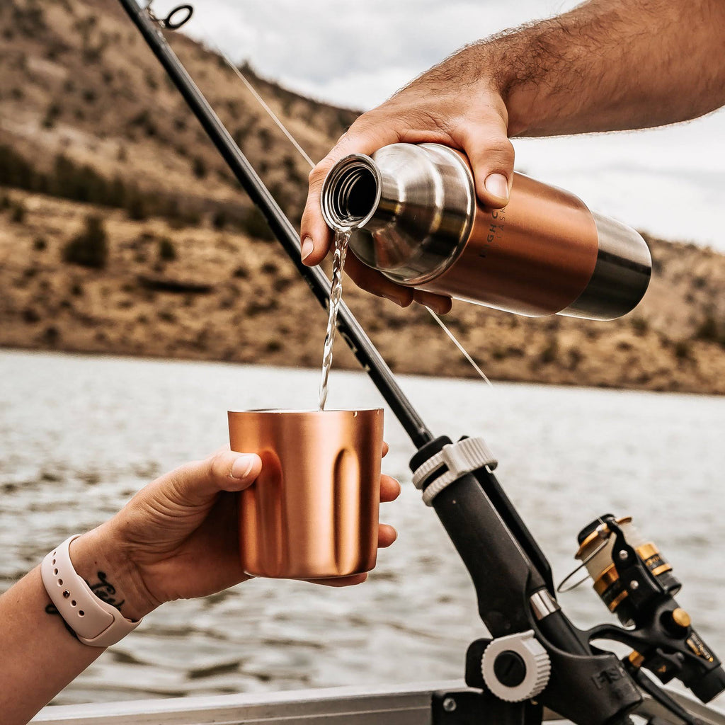 Firelight Flask Brushed Stainless, 750ml Q4356