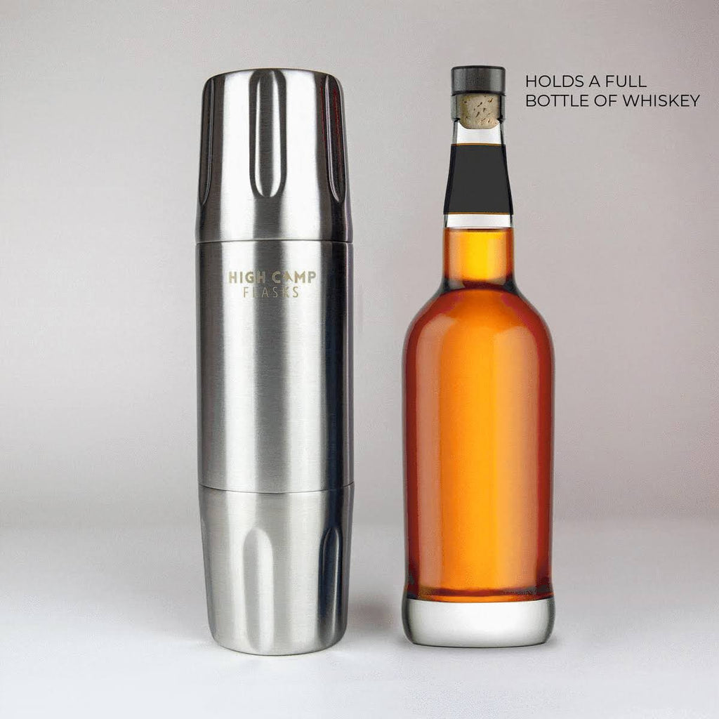 Firelight Flask Brushed Stainless, 750ml Q4356