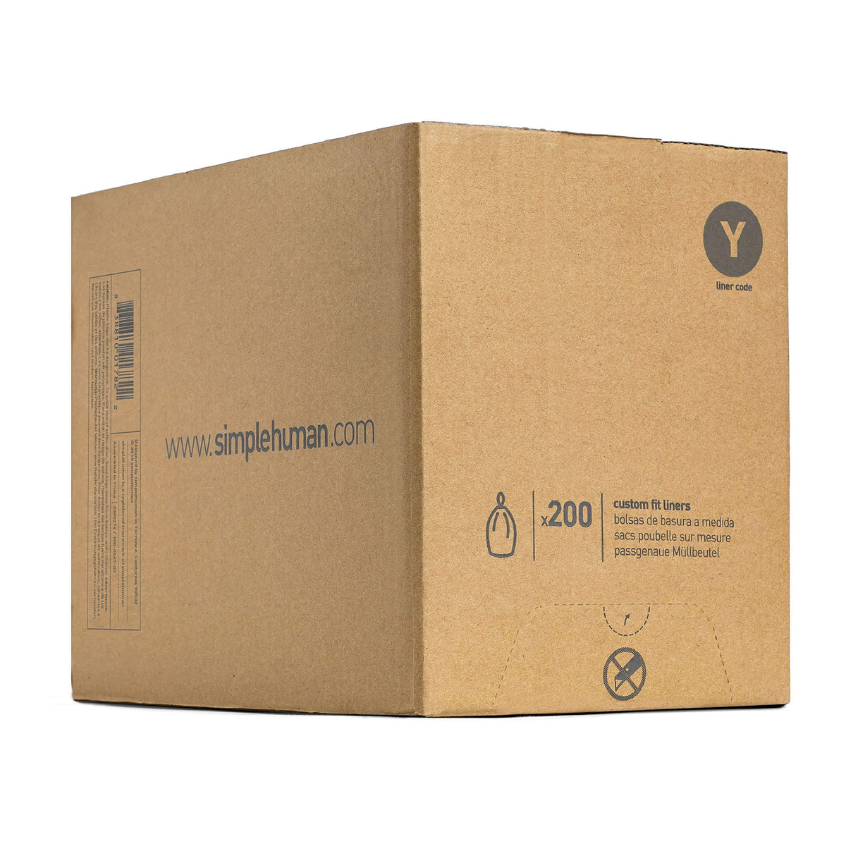 200 Pack 30 Gallon Trash Can Liner B6823