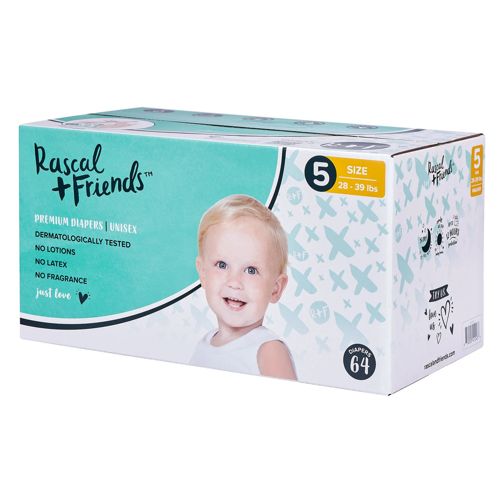 Premium Diapers Size 5, 64 Count L4923