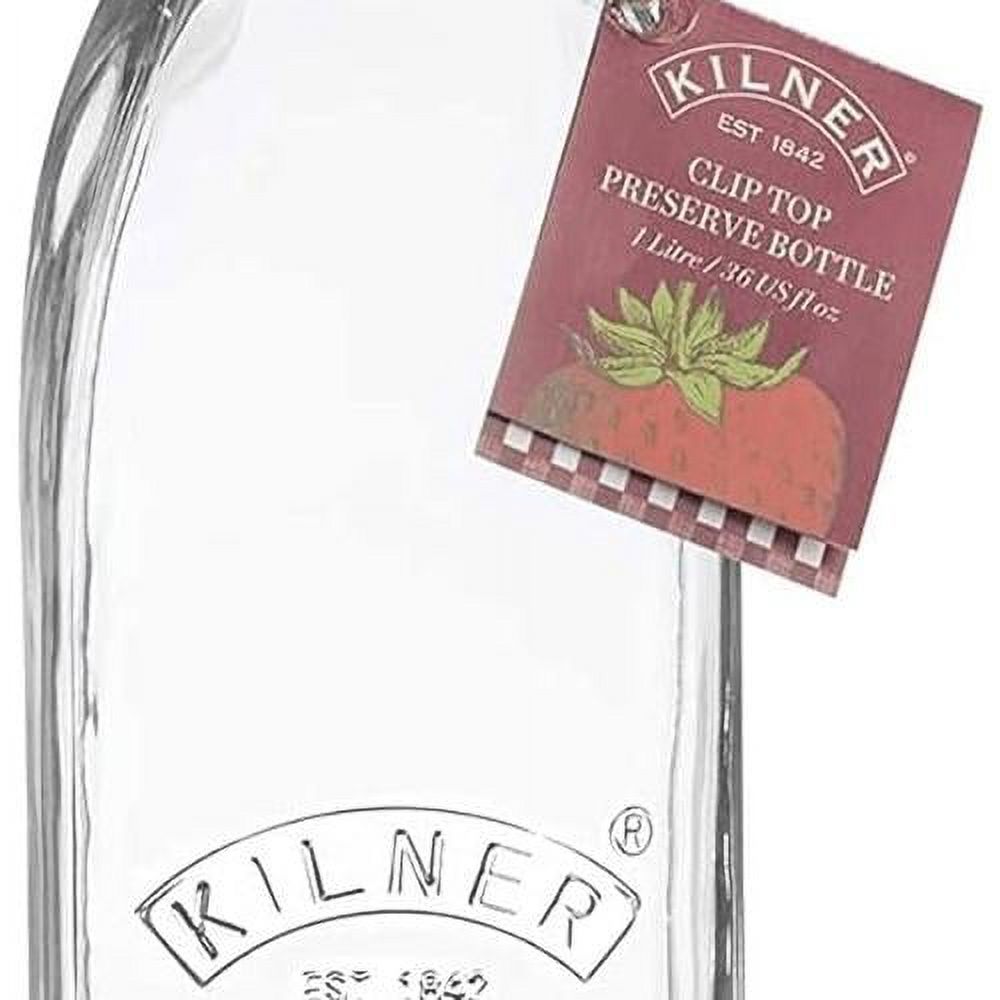 Clear Clip Bottle, 33.8 Fl Oz (1 L) D4724