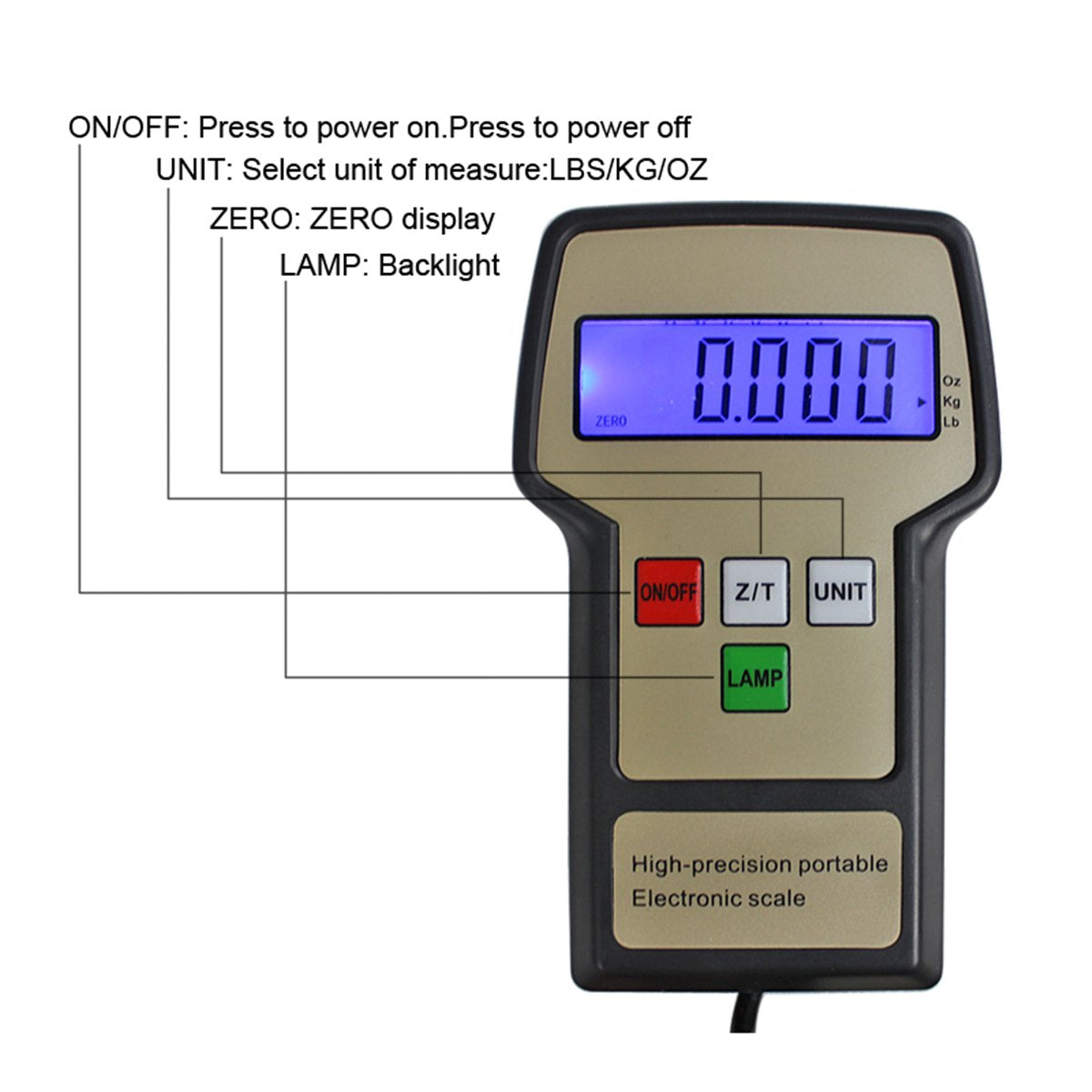 Case Pack of 2 Refrigerant Charging Weight Scale F277