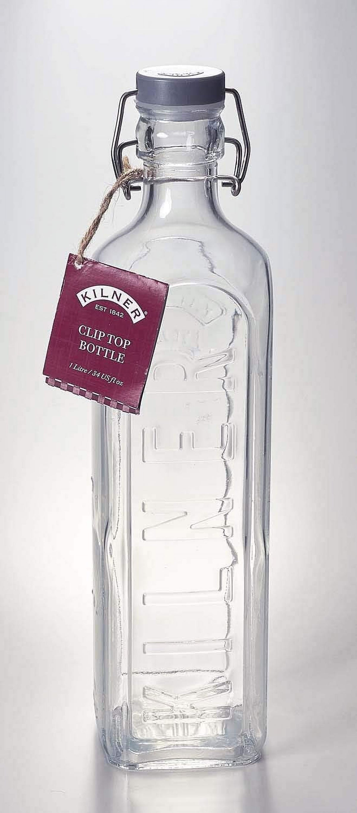Clear Clip Bottle, 33.8 Fl Oz (1 L) D4724