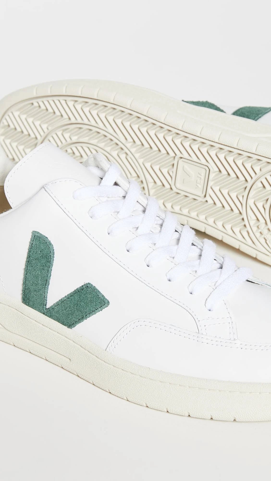 White Cyprus Veja V-12 Sneakers H1042