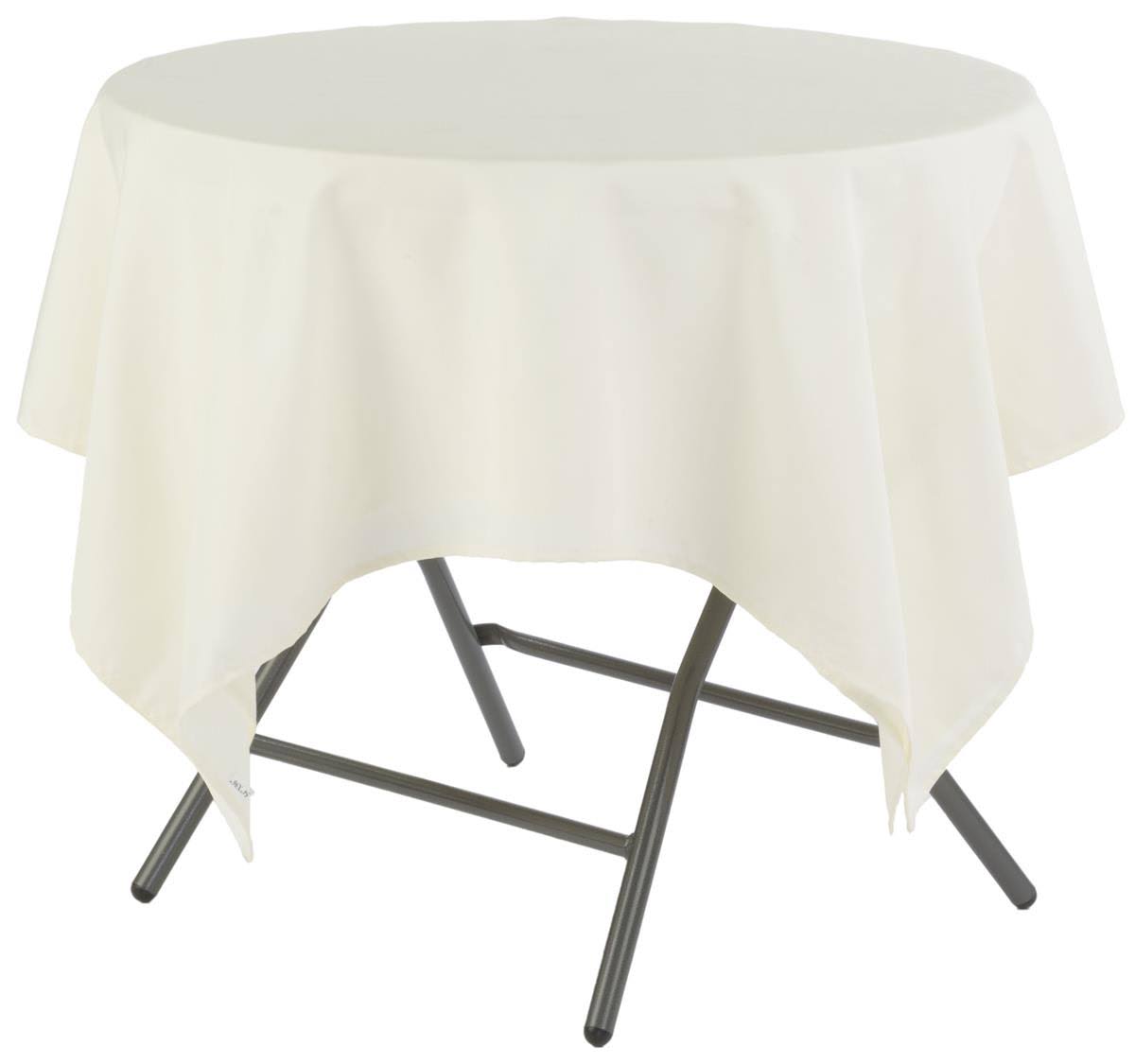 White Folding Café Table L7844